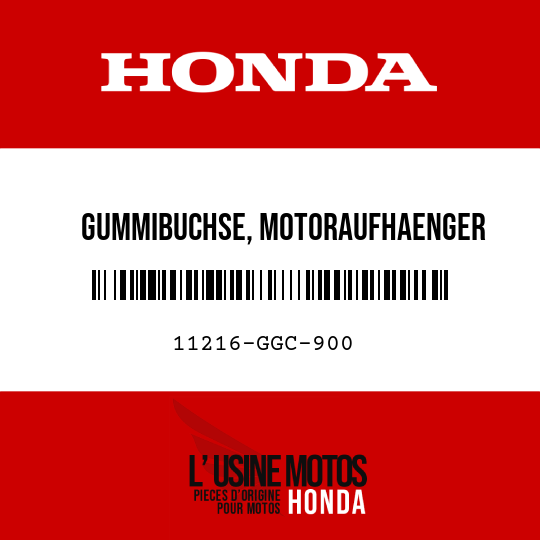 image de 11216-GGC-900 GUMMIBUCHSE, MOTORAUFHAENGER
