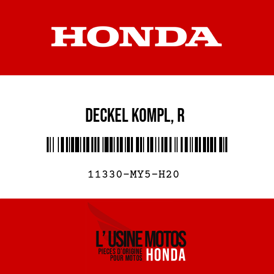 image de 11330-MY5-H20 DECKEL KOMPL, R