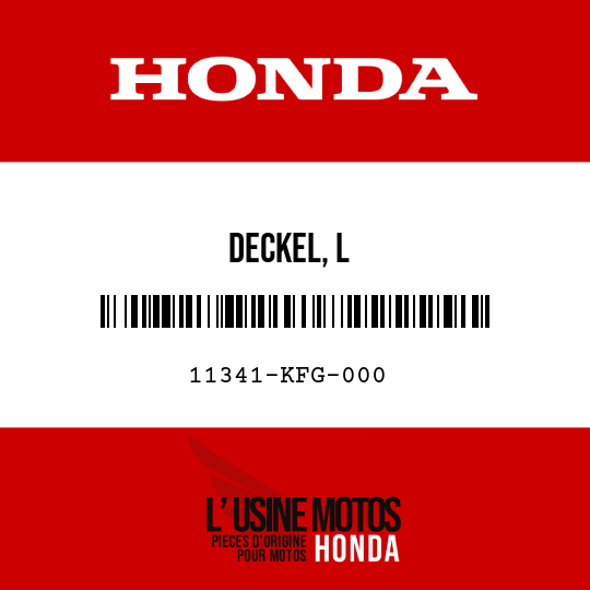 image de 11341-KFG-000 DECKEL, L