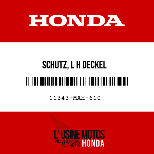 image de 11343-MAH-610 SCHUTZ, L H DECKEL