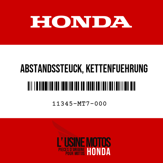 image de 11345-MT7-000 ABSTANDSSTEUCK, KETTENFUEHRUNG