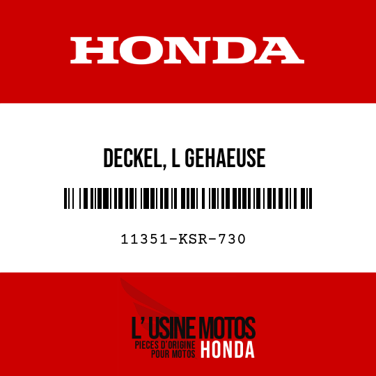 image de 11351-KSR-730 DECKEL, L GEHAEUSE