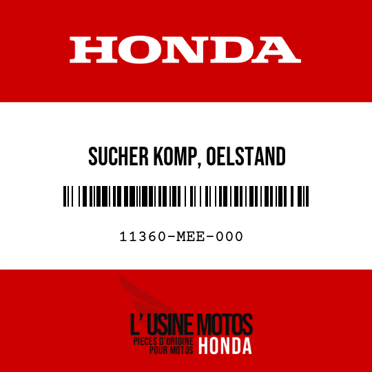 image de 11360-MEE-000 SUCHER KOMP, OELSTAND