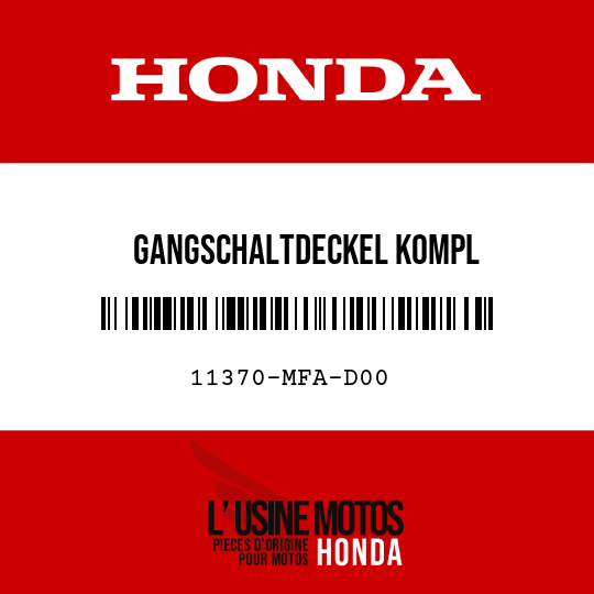 image de 11370-MFA-D00 GANGSCHALTDECKEL KOMPL
