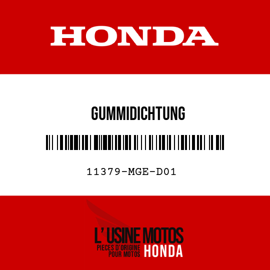 image de 11379-MGE-D01 GUMMIDICHTUNG
