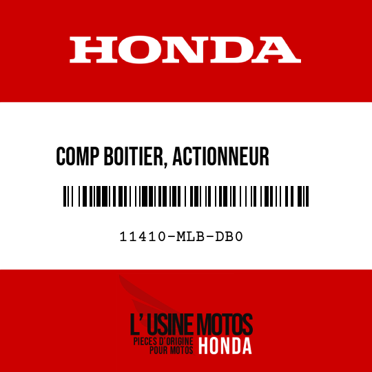 image de 11410-MLB-DB0 COMP BOITIER, ACTIONNEUR     EMBRAYAGE