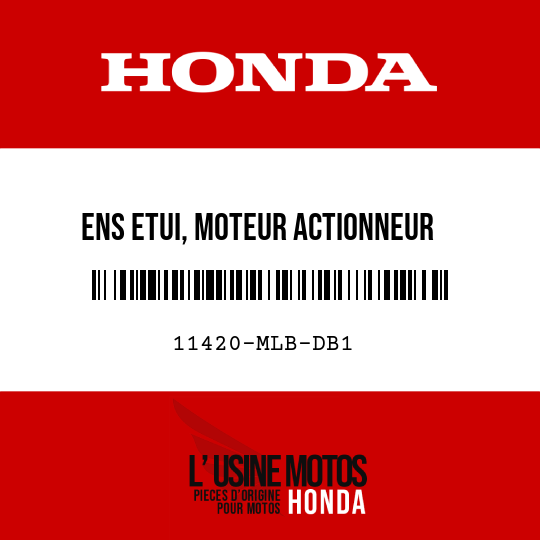 image de 11420-MLB-DB1 ENS ETUI, MOTEUR ACTIONNEUR  EMBRAYAGE