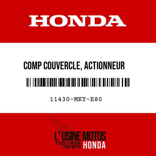 image de 11430-MKY-E80 COMP COUVERCLE, ACTIONNEUR   EMBRAYAGE