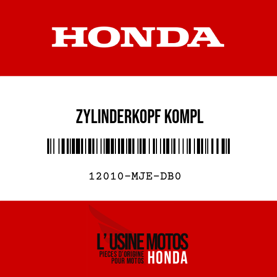 image de 12010-MJE-DB0 ZYLINDERKOPF KOMPL