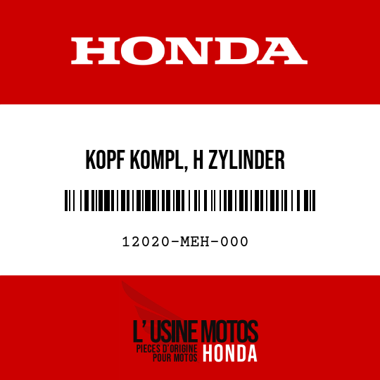 image de 12020-MEH-000 KOPF KOMPL, H ZYLINDER