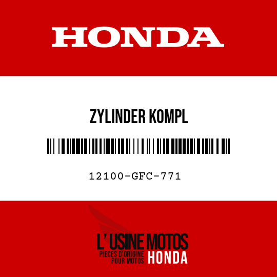 image de 12100-GFC-771 ZYLINDER KOMPL