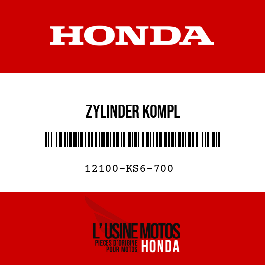 image de 12100-KS6-700 ZYLINDER KOMPL