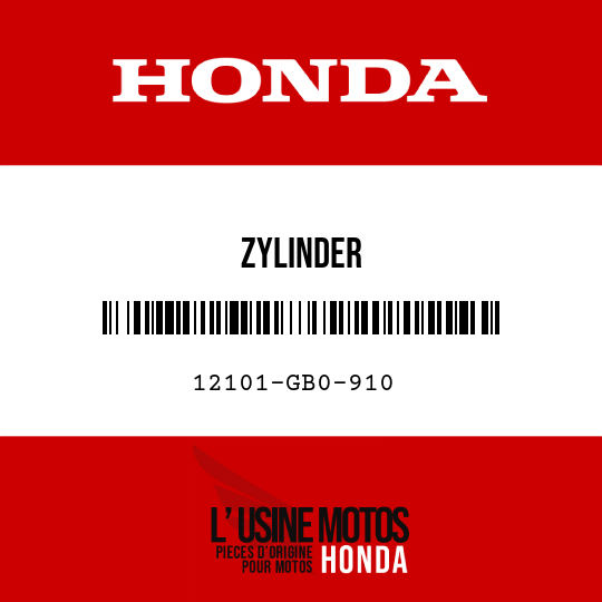 image de 12101-GB0-910 ZYLINDER
