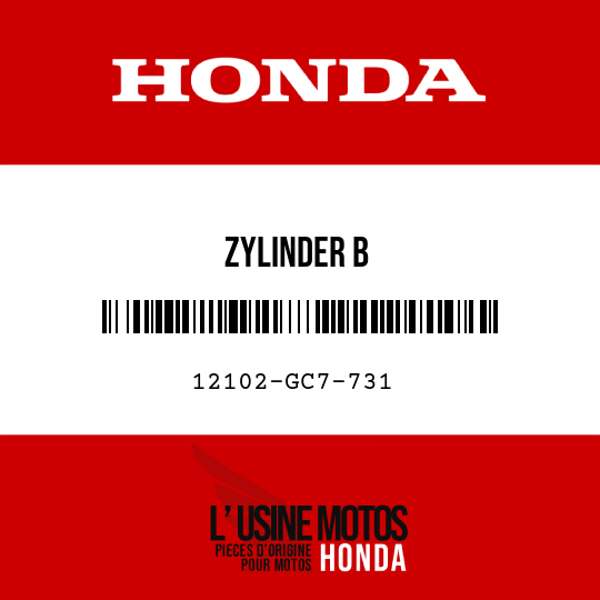 image de 12102-GC7-731 ZYLINDER B