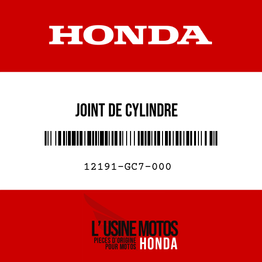 image de 12191-GC7-000 JOINT DE CYLINDRE