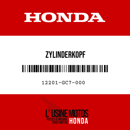 image de 12201-GC7-000 ZYLINDERKOPF