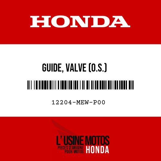 image de 12204-MEW-P00 GUIDE, VALVE (O.S.)