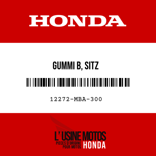 image de 12272-MBA-300 GUMMI B, SITZ