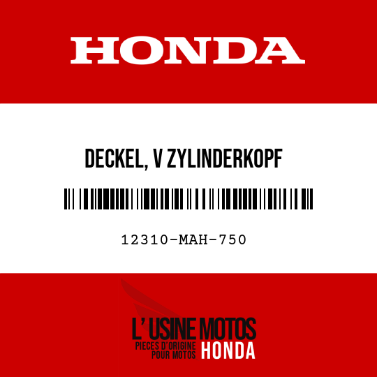 image de 12310-MAH-750 DECKEL, V ZYLINDERKOPF