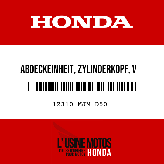 image de 12310-MJM-D50 ABDECKEINHEIT, ZYLINDERKOPF, V