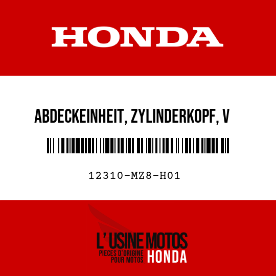 image de 12310-MZ8-H01 ABDECKEINHEIT, ZYLINDERKOPF, V