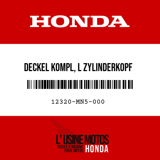 image de 12320-MN5-000 DECKEL KOMPL, L ZYLINDERKOPF