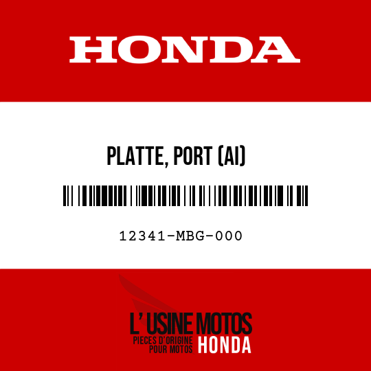 image de 12341-MBG-000 PLATTE, PORT (AI)