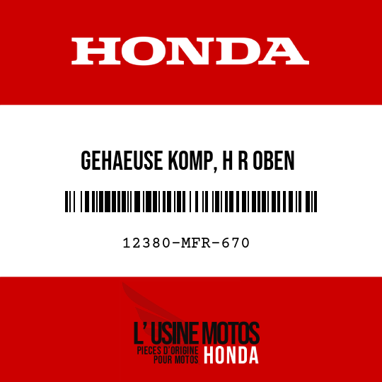 image de 12380-MFR-670 GEHAEUSE KOMP, H R OBEN