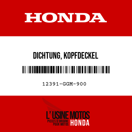 image de 12391-GGM-900 DICHTUNG, KOPFDECKEL