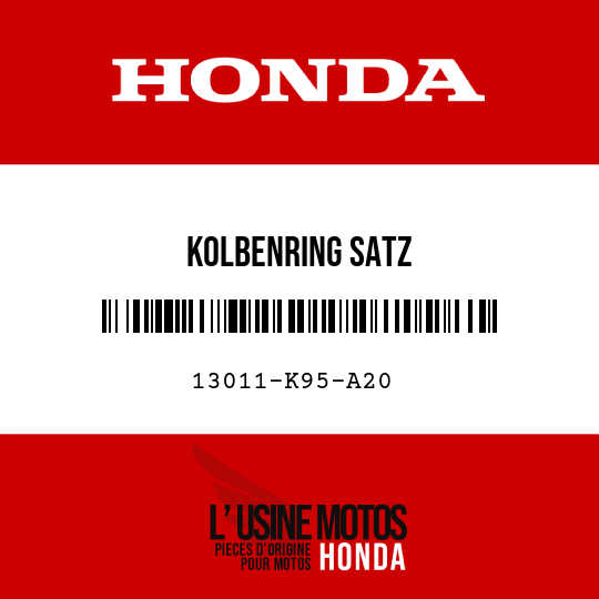 image de 13011-K95-A20 KOLBENRING SATZ