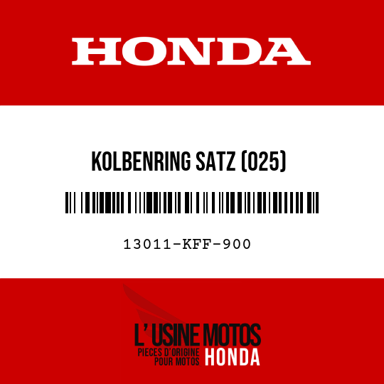 image de 13011-KFF-900 KOLBENRING SATZ (025)