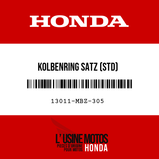 image de 13011-MBZ-305 KOLBENRING SATZ (STD)
