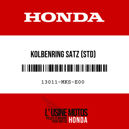 image de 13011-MKS-E00 KOLBENRING SATZ (STD)