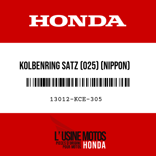 image de 13012-KCE-305 KOLBENRING SATZ (025) (NIPPON)