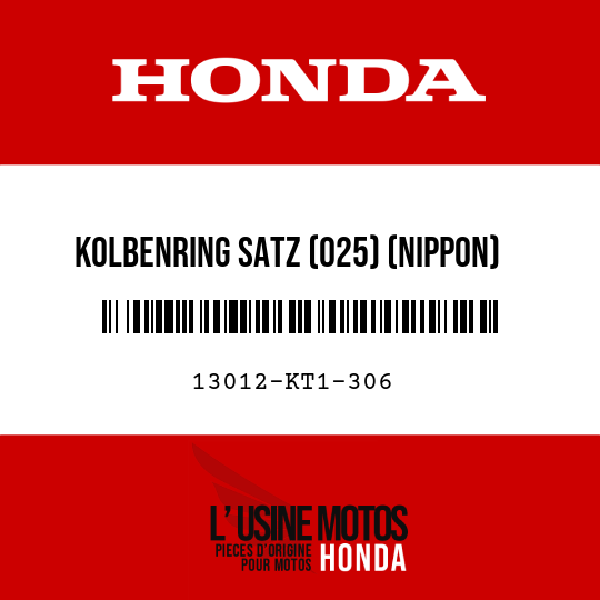 image de 13012-KT1-306 KOLBENRING SATZ (025) (NIPPON)