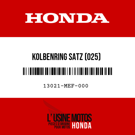 image de 13021-MEF-000 KOLBENRING SATZ (025)
