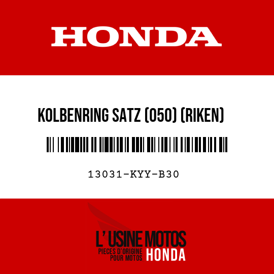 image de 13031-KYY-B30 KOLBENRING SATZ (050) (RIKEN)