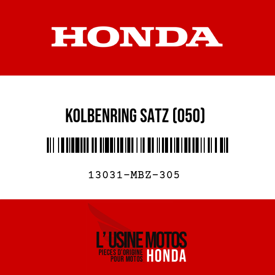 image de 13031-MBZ-305 KOLBENRING SATZ (050)