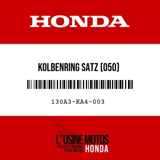 image de 130A3-KA4-003 KOLBENRING SATZ (050)