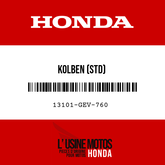 image de 13101-GEV-760 KOLBEN (STD)