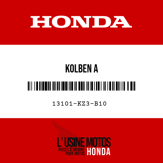image de 13101-KZ3-B10 KOLBEN A