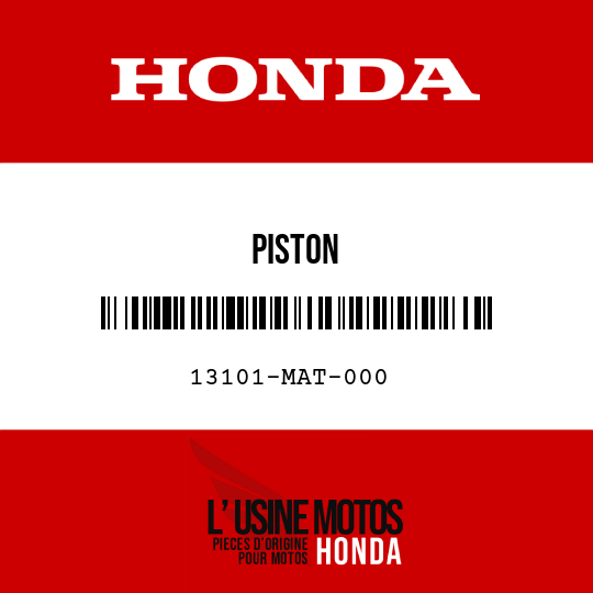 image de 13101-MAT-000 PISTON