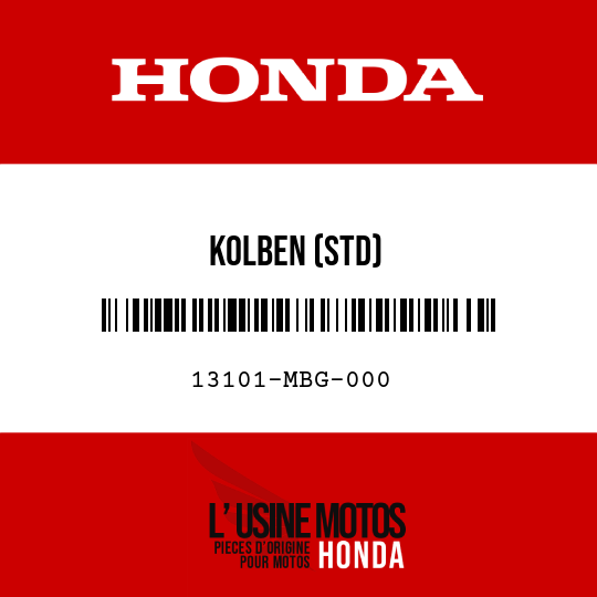 image de 13101-MBG-000 KOLBEN (STD)