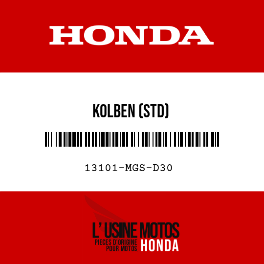 image de 13101-MGS-D30 KOLBEN (STD)