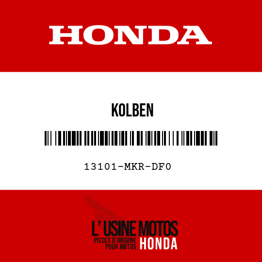 image de 13101-MKR-DF0 KOLBEN