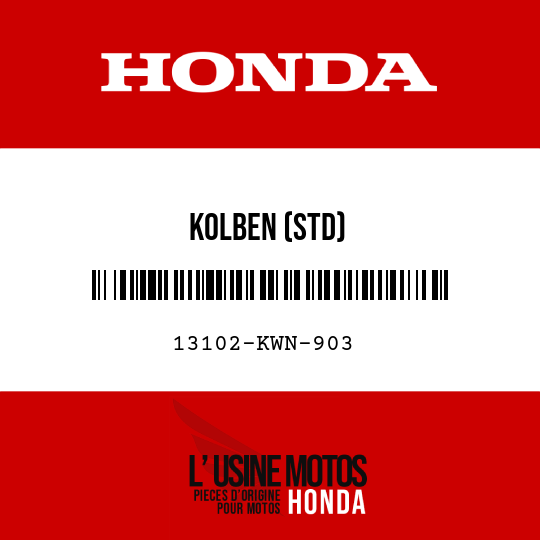 image de 13102-KWN-903 KOLBEN (STD)