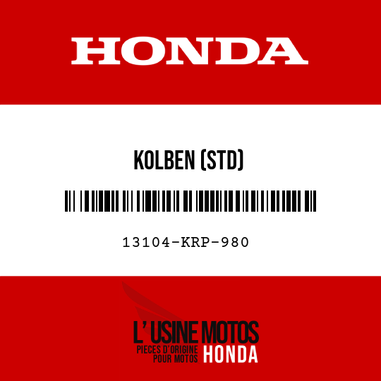 image de 13104-KRP-980 KOLBEN (STD)