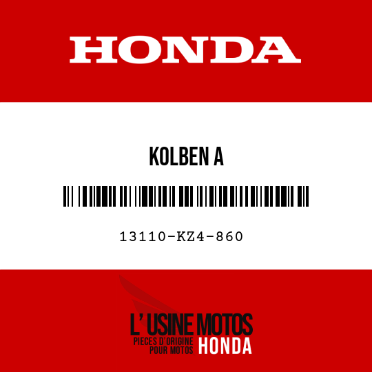 image de 13110-KZ4-860 KOLBEN A
