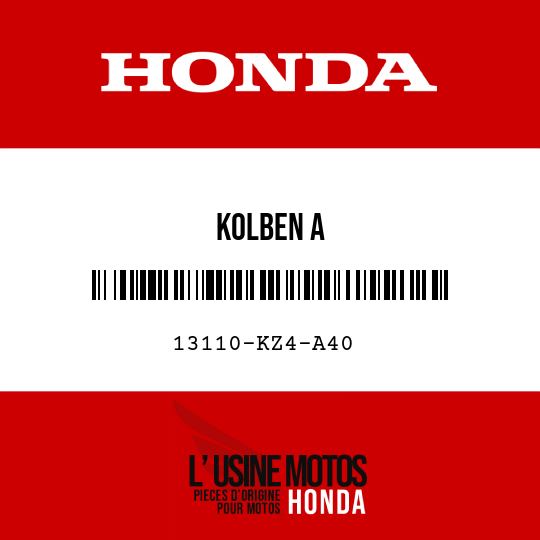 image de 13110-KZ4-A40 KOLBEN A