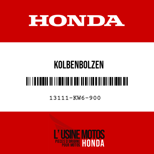 image de 13111-KW6-900 KOLBENBOLZEN